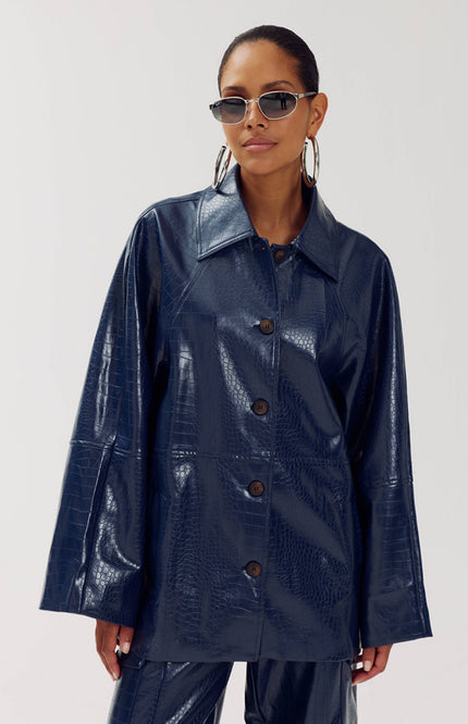 Jacket Mees Dark Blue AW6P202