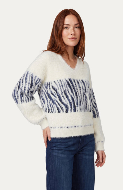 Top Isabeau Knit Wool White