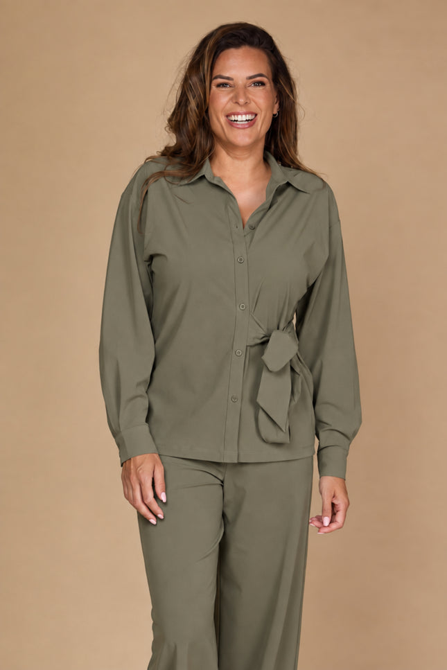 Travel Blouse Elza Green 265