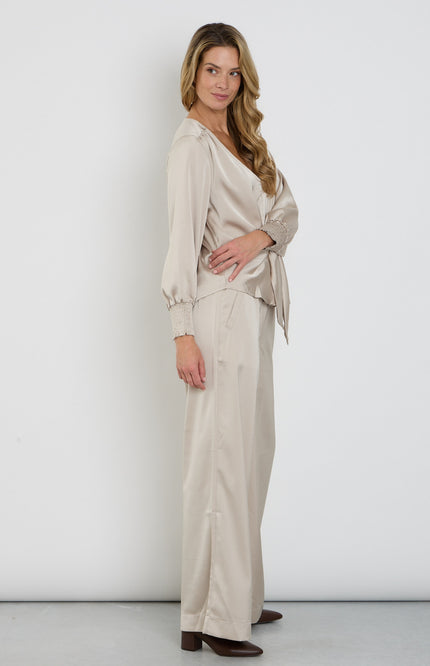 Broek Satin Sand 202936