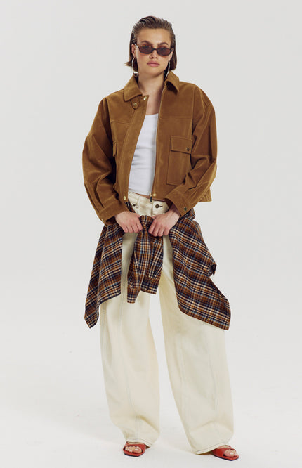 Jacket Inda Camel AW6N205