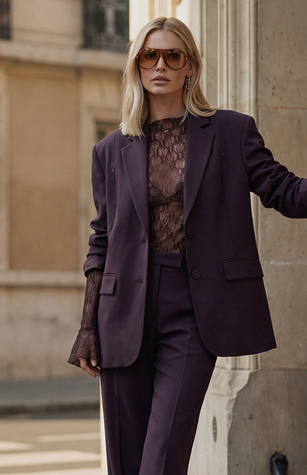 Top Taola Aubergine