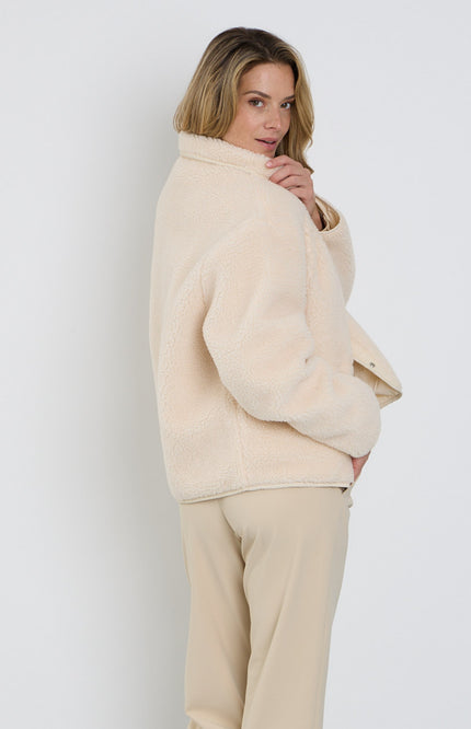 Jacket Teddy Reversible Sand 202904
