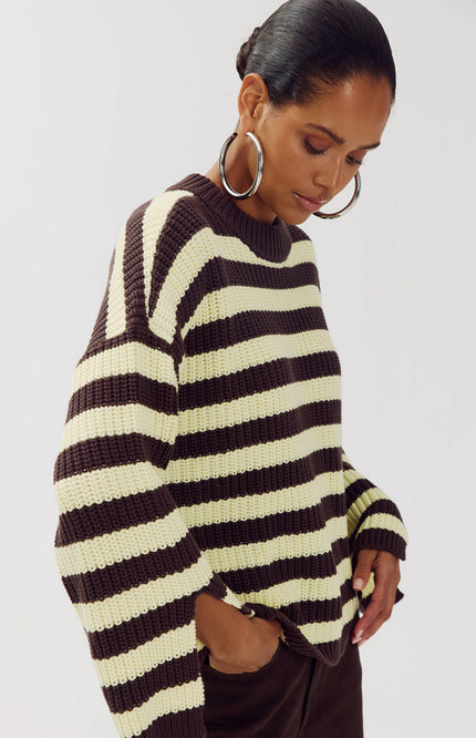 Trui Alice Almond Oil Stripe AW6W502