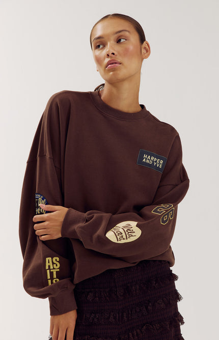 Sweater Patch Hot Fudge AW6Y504