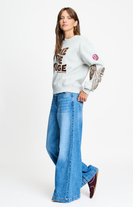 Sweater Sascha Take The Stage Grey SP9773