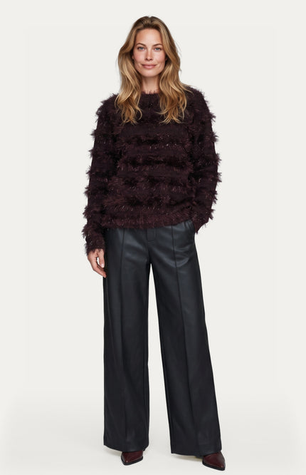 Top Amabel Warm Aubergine