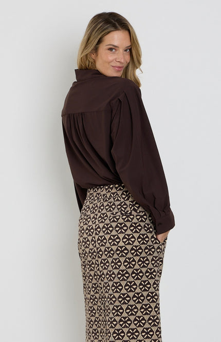 Travel Blouse Light Espresso 202863