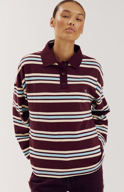 Top Pollie Daydream Blue Stripe AW6P501