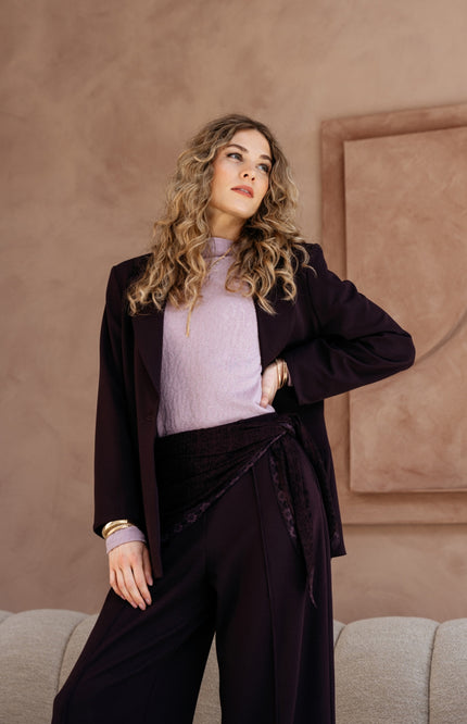 Blazer Glennis Deep Plum BZ184