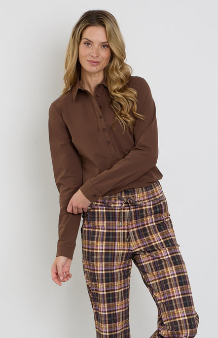 Travel Blouse Chestnut 60840