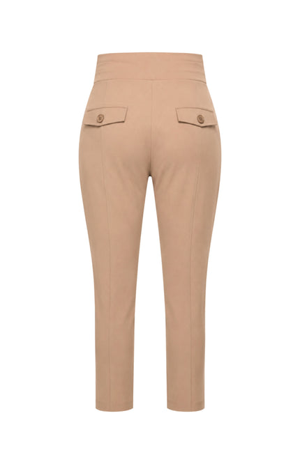 Travel Broek Capri Latte 202820