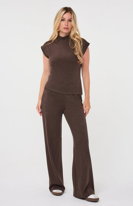 Sweater Mockneck Cacao F26.07535