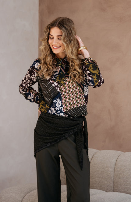 Heavy Travel Broek Patrice Dark Khaki PA359