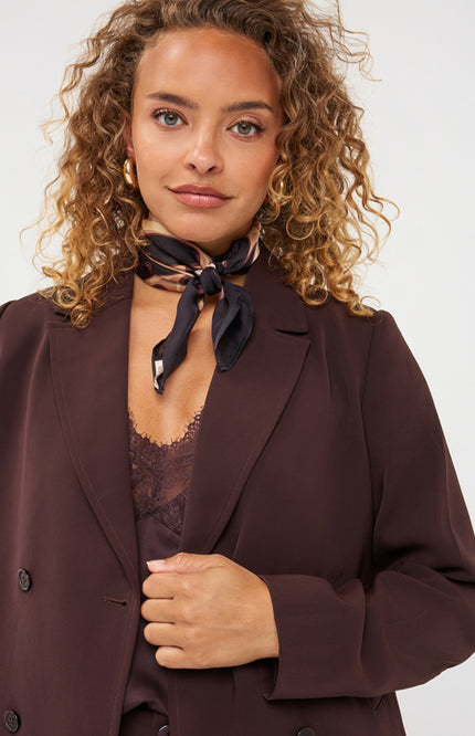 Blazer Cropped Cacao F26.10500