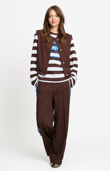 Broek Nora Chocolate Brown SP9715