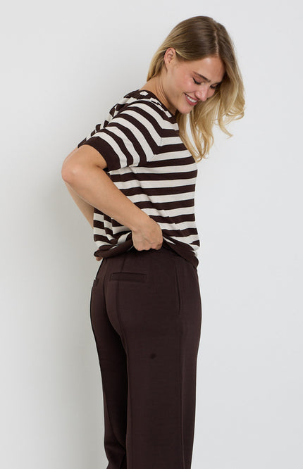 Trui Fqjoel Striped Mole Moonbeam 204793