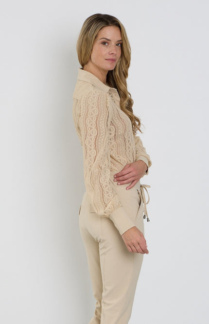 Travel Blouse Kant Sand 202352
