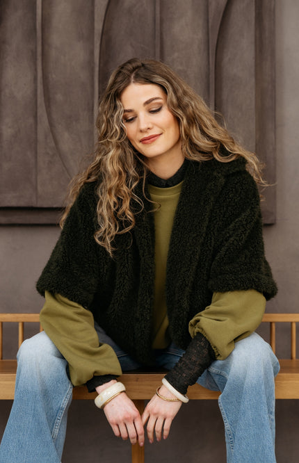 Trui Silvy Olive SW142