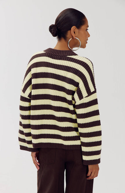 Trui Alice Almond Oil Stripe AW6W502