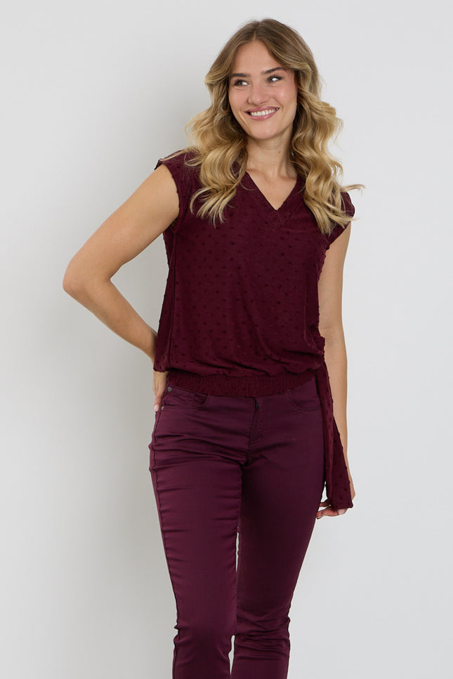 Blouse Strik Structuur Port 183691