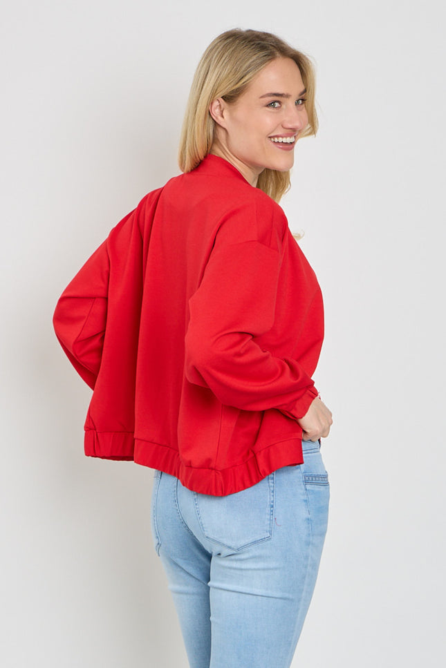Freequent Jacket Fqnaya True Red 206027 Stretchshop.nl