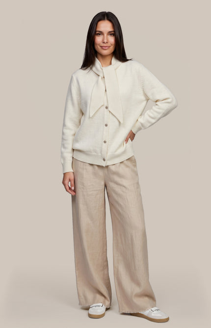 Vest Liora Knitting Wool White