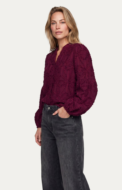 Blouse Araminta Warm Aubergine