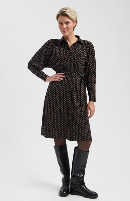 Travel Jurk Camilla Truffle Black L36.380.3636