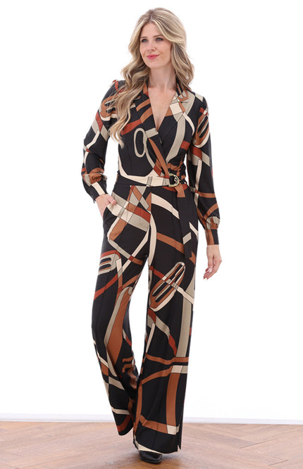 Jumpsuit Met Design B336-P048