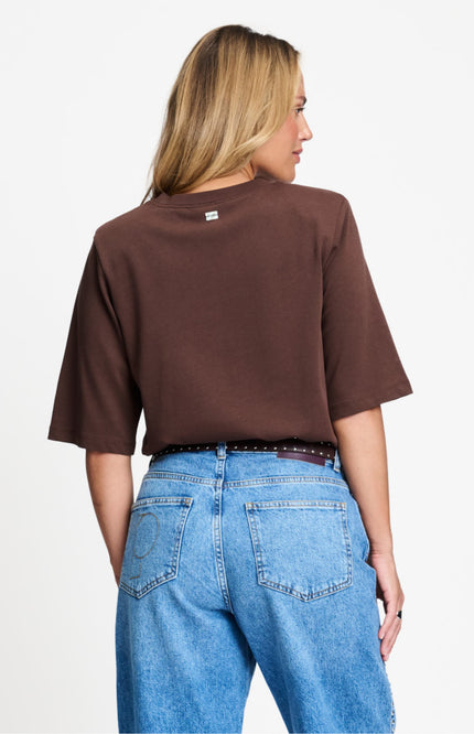 T-shirt Taylor Chocolate Brown SP9720