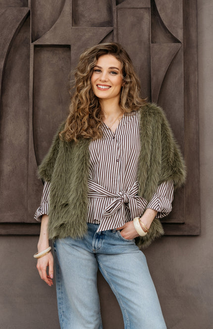 Gilet Cilly Dark Khaki GL117