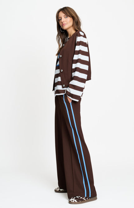 Broek Nora Chocolate Brown SP9715