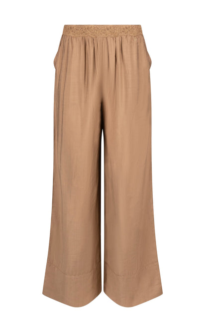 Nukus Broek Merel Camel NKS09070 Stretchshop.nl