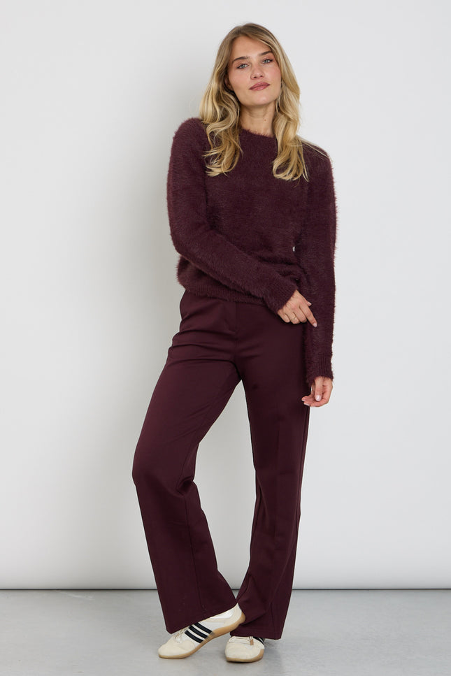 Broek Colette Punta Burgundy SRB5144 L33