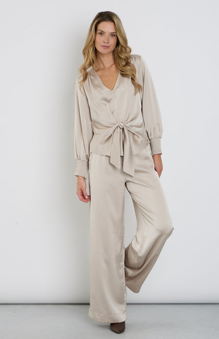 Broek Satin Sand 202936