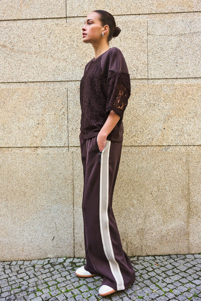 Broek Tape Modal Cacao F26.05506