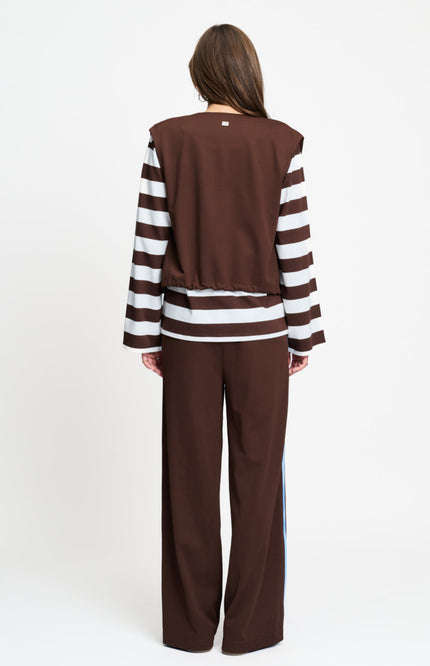 Broek Nora Chocolate Brown SP9715