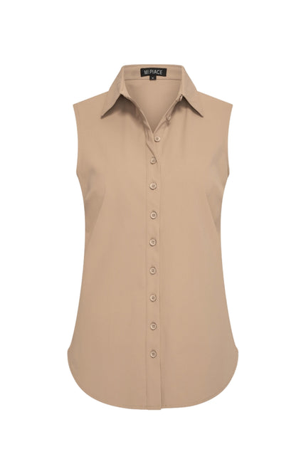 Travel Blouse Latte 202299