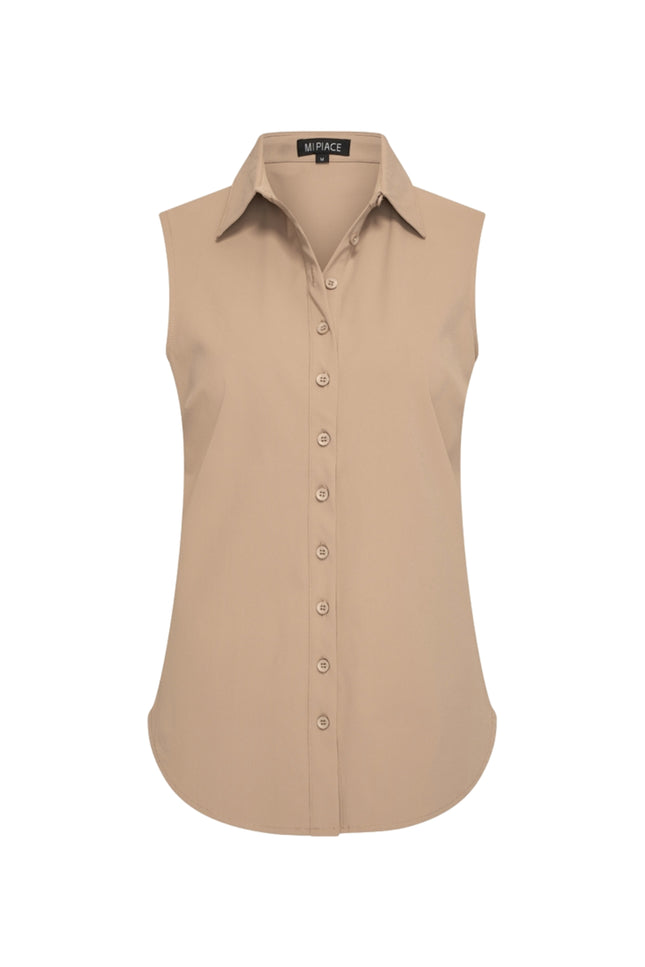 Travel Blouse Latte 202299