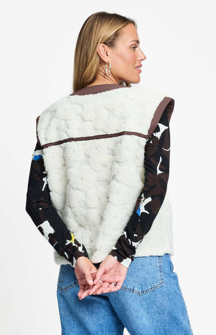 Gilet Gigi Ecru SP9665