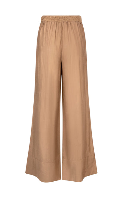 Nukus Broek Merel Camel NKS09070 Stretchshop.nl