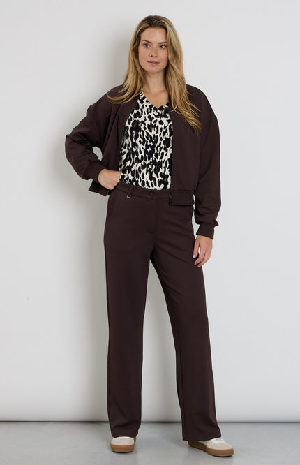 Travel Jacket Ciska Espresso 264