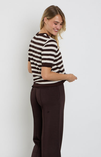 Trui Fqjoel Striped Mole Moonbeam 204793