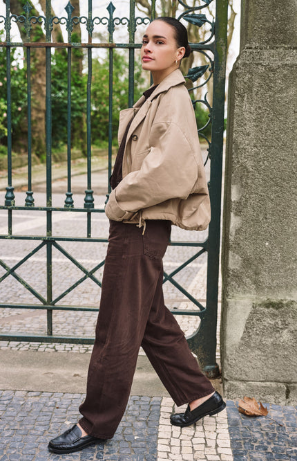 Jeans Barrel Cacao F26.12513