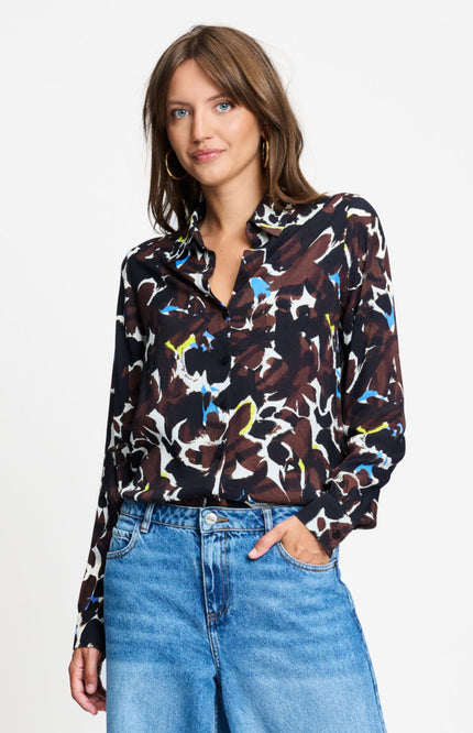 Blouse Mila Bovine Brown SP9708