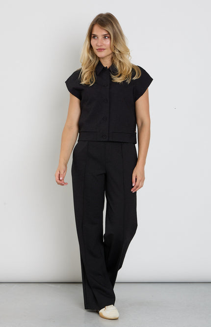 Broek Claudette Fancy Punta Black SRB5095 L33