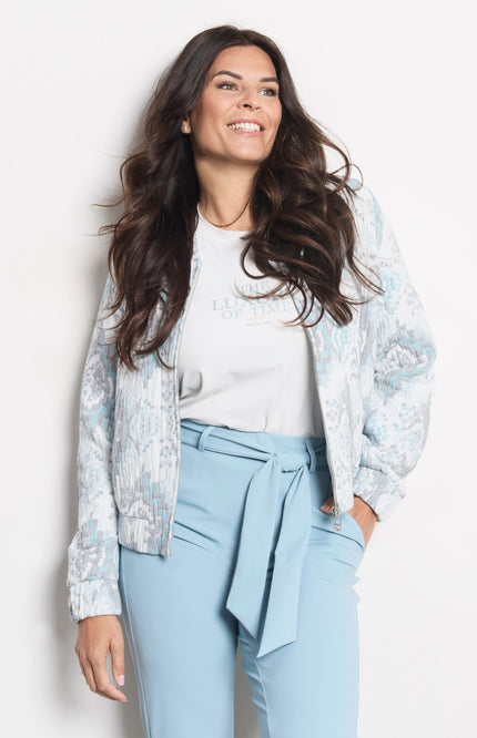 Zoso Jacket Evi Kit Seagreen 261 Stretchshop.nl