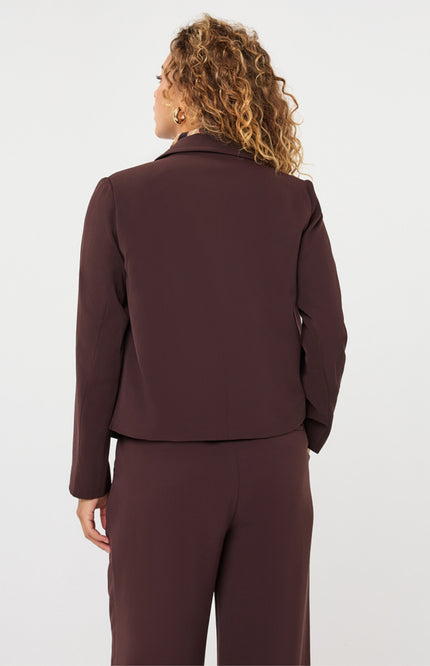 Blazer Cropped Cacao F26.10500