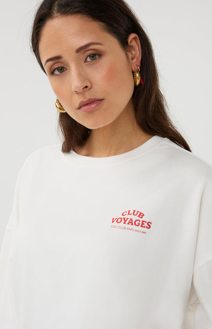 Sweater Cities Offwhite Red SP26.05019